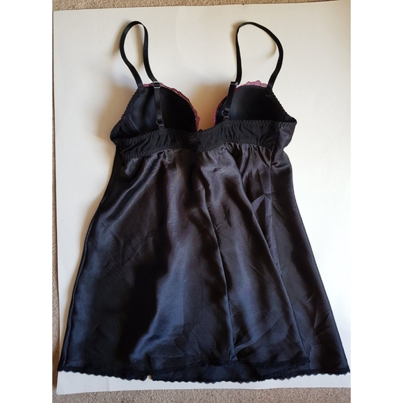 Apt 9 Satin Babydoll Chemise and G-String Panties - Picture 9 of 16